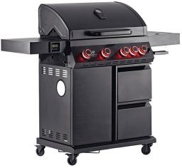 Landmann Cool Black 4.1 maxX Grill ogrodowy gazowy 18.6 kW 76 cm x 41 cm