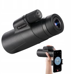 Luneta Kf Monokular Luneta K&F CONCEPT ZOOM 10x 42mm 10x42 BaK4 IP65 + Etui / KF33.089