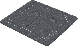 Kleine Wolke KLEINE WOLKE Foot Mata prysznic. DarkGrey 55x55