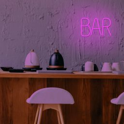 Forever Light Neon LED BAR róż Bat + USB FLNE24