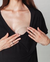 Pan i Pani Gadżet PIAPIMO-KOSZULA DO SPANIA I KARMIENIA FRANCESCA ONE SIZE- CZARNA