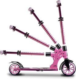 SixDegrees Six Degrees Aluminium Scooter 180/145 mm pink AU 588
