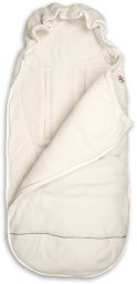 LODGER Lodger Mini Bunker Teddy all-season sleeping bag for car seats Cloud Dancer BKM 101