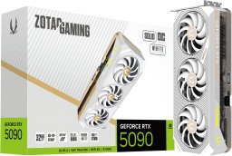 Karta graficzna Zotac Gaming GeForce RTX 5090 SOLID OC White 32GB GDDR7 (ZT-B50900Q-10P)