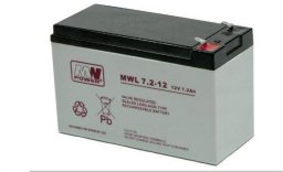 MW akumulator AGM 10-12lat 12V/7.2Ah MWL 7.2-12L