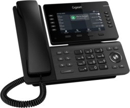 Telefon Gigaset GIGASET P850W IP PRO IP Tischtelefon 12,7 cm 5 Zoll TFT-Farbdisplay 2x USB WLAN Anschluss f�r P800 KEY PRO Expanson Module PoE