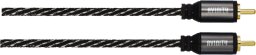Przewód RCM-Pelikan Avinity 2 RCA - 2 RCA 1 5 m czarny kabel przewód