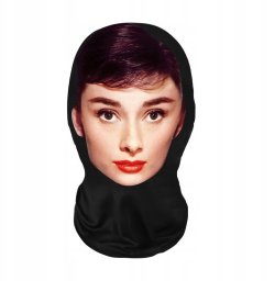 Hurt-net Kominiarka MASKA IMPREZA Narty Motor MIKROFIBRA NADUK 3D COSPLAY Audrey