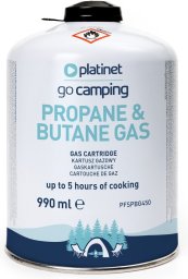Kemper PLATINET BUTANE & PROPANE GAS CARTRIDGE CANISTER NABÓJ 450g