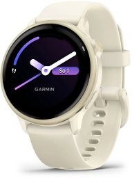 Zegarek sportowy Garmin Vivoactive 6 Kremowy  (010-02985-01)