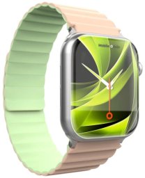 Mobile Origin Mobile Origin Magnetic Watch Strap II, pink/light green - Apple Watch 49mm/46mm/45mm/44mm