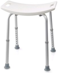 Home Life Taboret łazienkowy regulowany krzesło prysznicowe do wanny wysokość regulowana 37-52 cm
