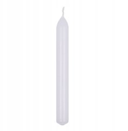 Donau Home Świeca stołowa prosta DONAU HOME, 20x170 mm, 10 szt., biała