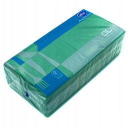 Aha Serwetki AFH AHA, 2-warstwowe, składanie 1/4, 33x33cm, 250 szt., zielone