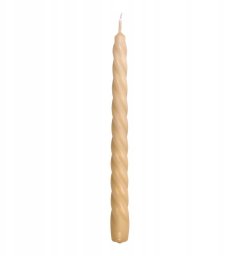 Donau Home Świeca barok DONAU HOME, 22x240 mm, 10 szt., kremowa