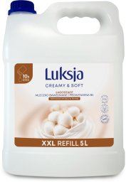 Luksja Kremowe mydło w płynie LUKSJA, bawełna, zapas 5l
