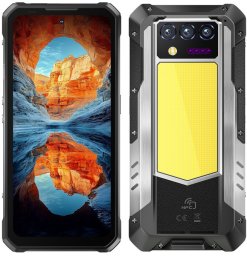 Smartfon Oukitel WP100 Titan 5G 16/512GB Czarno-srebrny  (WP100TITAN-BK/OL)