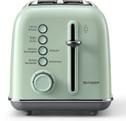 Toster Clarks BUYDEEM 2 Slice Toaster model DT620E color Cozy Greenish EU