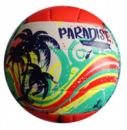 Spartan Piłka do Siatkówki Plażowej Siatkowa KUBISPORT Paradise Czerwona
