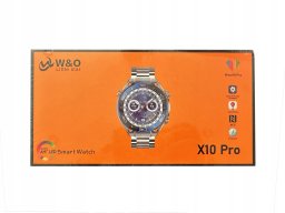 Smartwatch ITIMPORT SmartWatch X10 PRO METALOWY Menu PL Rozmowy NFC 1.55" HD AMOLED Android iOS