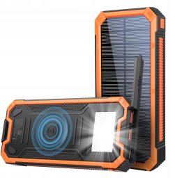 Xtorm POWERBANK SOLARNY 4xUSB 20000mAh 20W INDUKCJA IP65