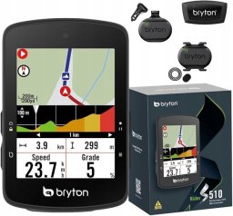 Nawigacja GPS Bryton Bryton Rider S510 zestaw komputer rowerowy GPS czas pracy 30h