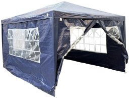 Saska Garden PAWILON NAMIOT OGRODOWY 3X4X2.5M GRANATOWY SASKA GARDEN