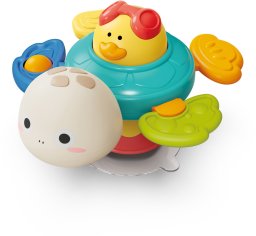 Sefa Verlag BABYONO 1584 ZABAWKA SENSORYCZNA Z PRZYSSAWKĄ TURTLE