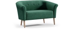 Sofello Sofa ESPERO styl skandynawski welur z guzikami monolith 37