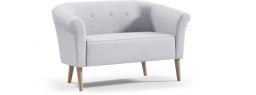 Sofello Sofa ESPERO styl skandynawski welur z guzikami monolith 84