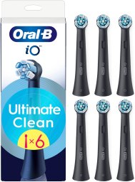 Końcówka Oral-B  iO UltimateClean 6szt Black