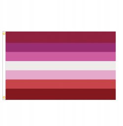 Guirca FLAGA TĘCZOWA LGBT DUŻA 90x150cm PANSEKSUALNOŚĆ F2