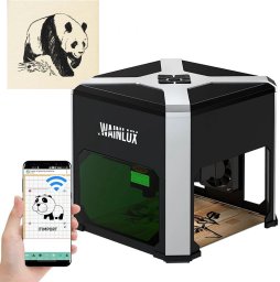 Baseus GRAWER LASEROWY 3W drewno plastik papier skóra BLUETOOTH K6 PC USB WAINLUX