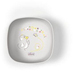 Carriwell CHICCO-1600145-MISECZKA Z POKRYWKĄ SZARA 6M+