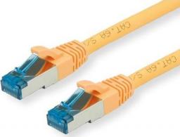 Value Patchcord kat. 6A S / FTP (PiMF), żółty, 3,0 m