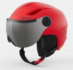 MIVIDA Kask zimowy juniorski GIRO BUZZ MIPS matte red roz. S (52-55.5 cm) (NEW 2025/2026)