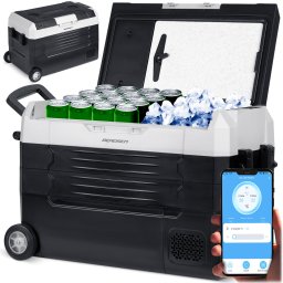 Lodówka turystyczna Berdsen Icemax 400 40 litry - czarno-szara