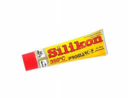 Geko Silikon wysokotemperaturowy czerwony 40g(50)