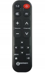Pilot RTV Geemarc Geemarc TV-15 Universalfernbedienung lernfähig große Schrift