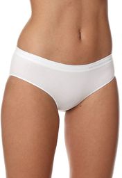 Brubeck Figi damskie Hipster HI00043A Comfort Cotton białe r. L