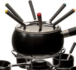 Kaiserhoff Zestaw do fondue obrotowy na 6 osób, ceramiczny