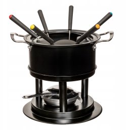 Kaiserhoff Zestaw do fondue na 6 osób, metalowy