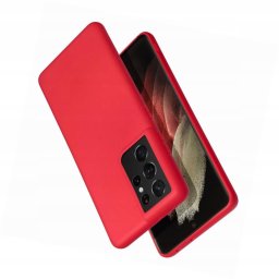 Hello Case Futerał SOFT do SAMSUNG A56 5G czerwony