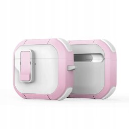 Dux Ducis DUX DUCIS futerał PECP ochronny TPU+PC na AirPods 4 biało różowy