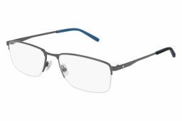 Porsche Design Ramki do okularów Męskie Montblanc MB0107O-005 Szary  58 mm