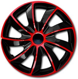Kołpak NRM Kołpak 16" QUAD czerwono-czarny 1szt