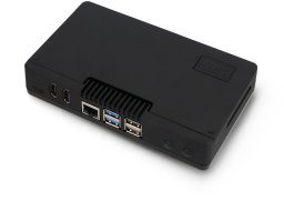Obudowa Argon40 Obudowa Argon ONE V5 do Raspberry Pi 5 - z wentylatorem i radiatorem - aluminiowa - czarna}