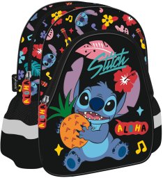 Derform PLECAK 23X28X13 1ZAM 3KIESZ STITCH BLACK ALOHA