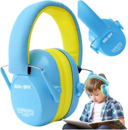Senior Home Life FONOTE EARMUFFS BLUE Nauszniki ochronne dla dzieci niebieskie