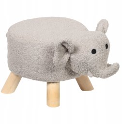 Kesper Stołek dziecięcy z motywem zwierzaka, wys. 25 cm